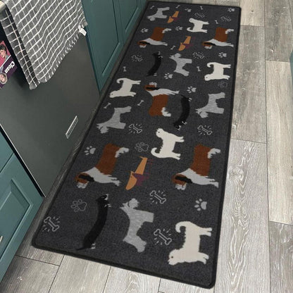 Dog Family Designer Rugs – Kitchen, Bedroom, Living Room