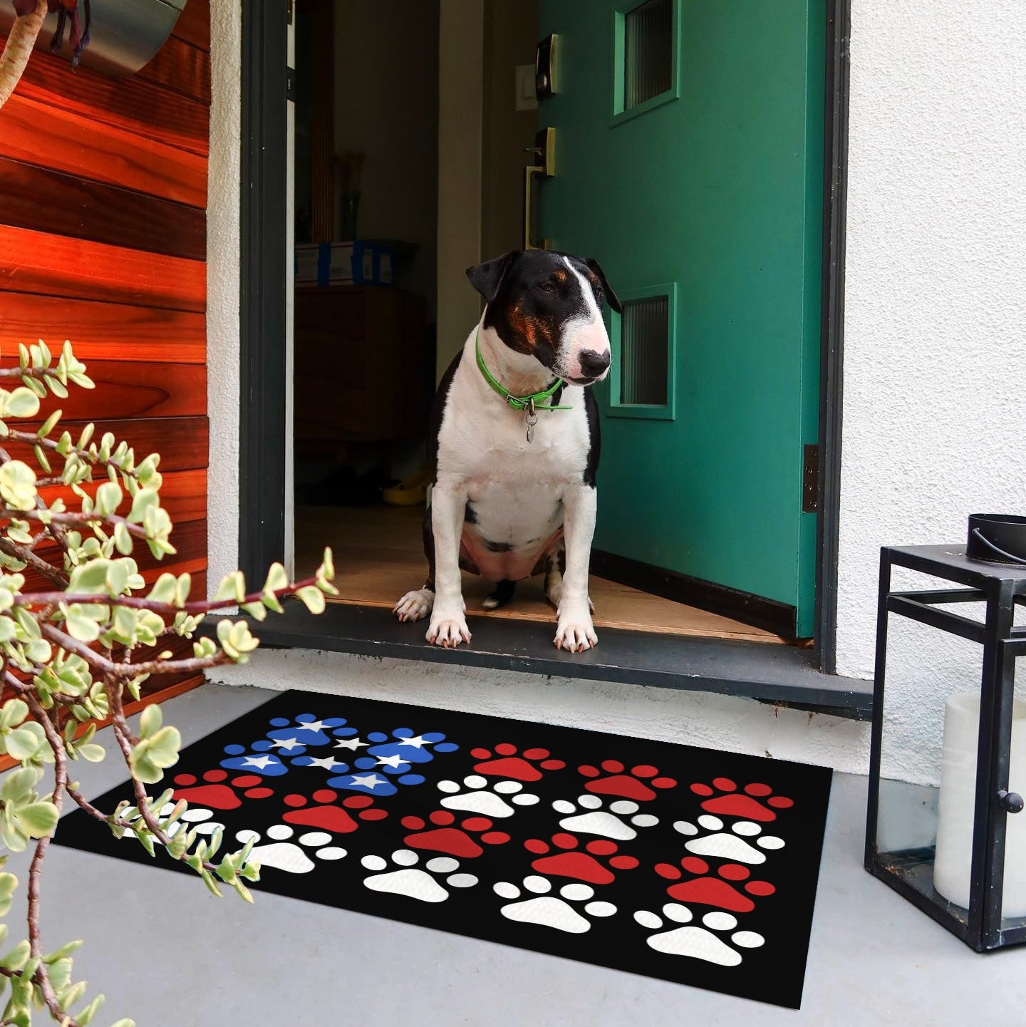 American Flag Doormat - Non-Slip & Washable