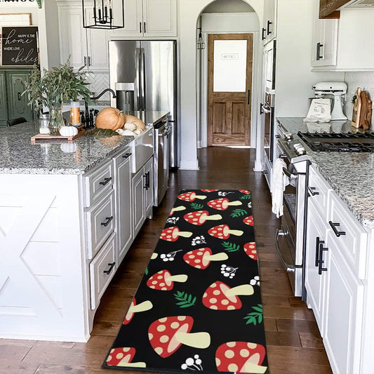 Mushroom Runner Rug