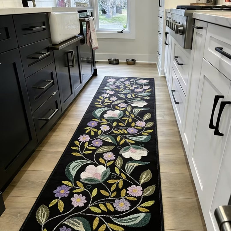 Bohemian Floral Area Rug