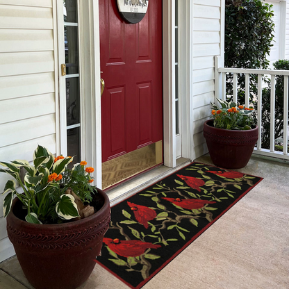 Non-Slip Pet Paw Runner Rug - Machine Washable & OEKO-TEX Certified