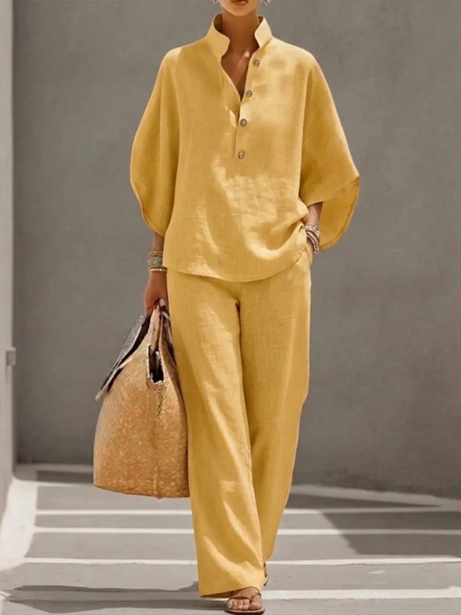 Women's Batwing Sleeve Lounge Set