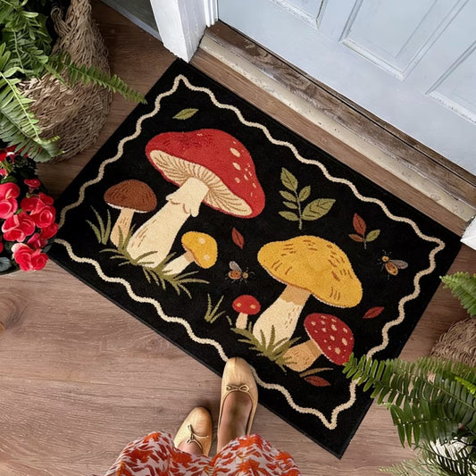 Washable Mushroom Doormat