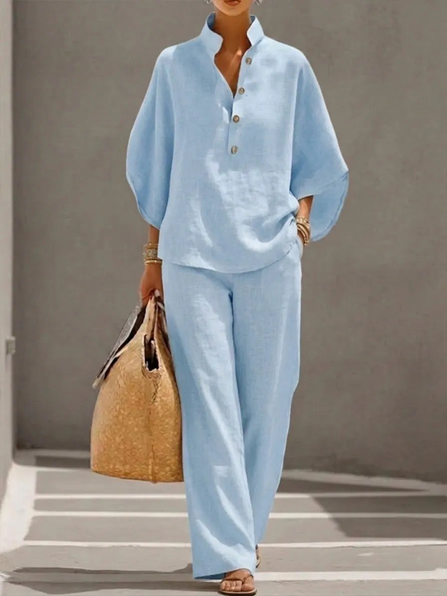 Women's Batwing Sleeve Lounge Set