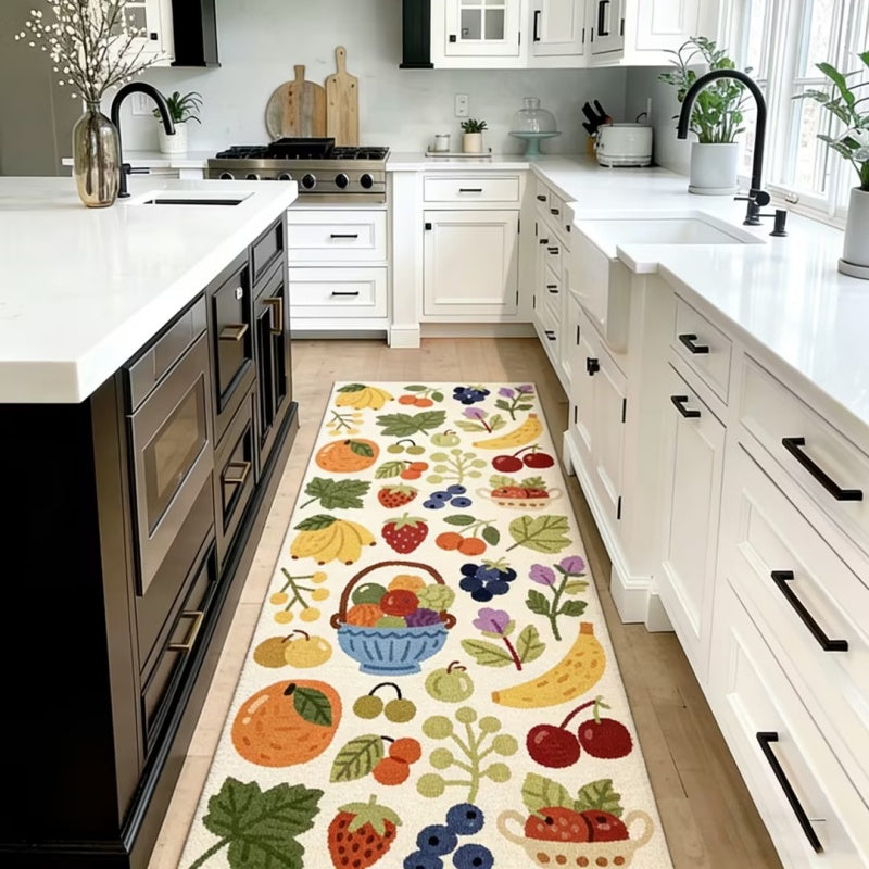 [Buy 2 Free Shipping] Fruit Paradise Washable Runner Rug