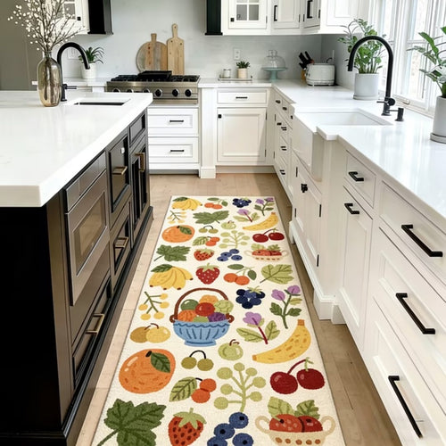 [Buy 2 Free Shipping] Fruit Paradise Washable Runner Rug