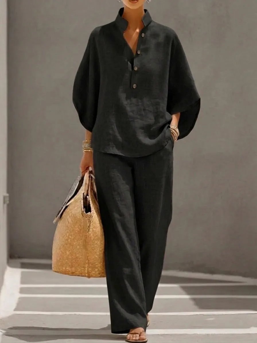 Women's Batwing Sleeve Lounge Set