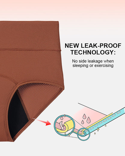 Anti Leak Period Panties Odor Control Ultra Absorbent For Women 5 Pack