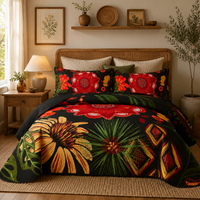 Black Boho Floral-2