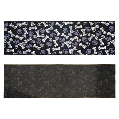 Non-Slip Pet Paw Runner Rug - Machine Washable & OEKO-TEX Certified