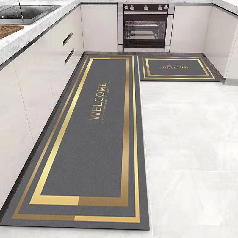 Quick-Dry Super Absorbent Non-Slip Floor Rug for Bathroom, Kitchen & Laundry Room